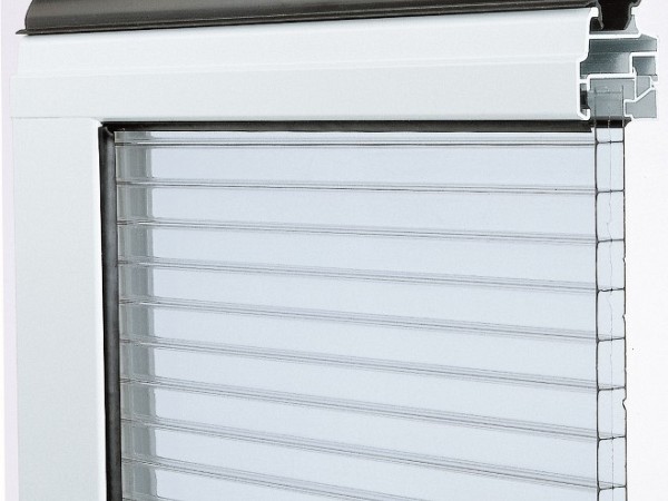 Polycarbonat-Doppelplatte mit Kammern